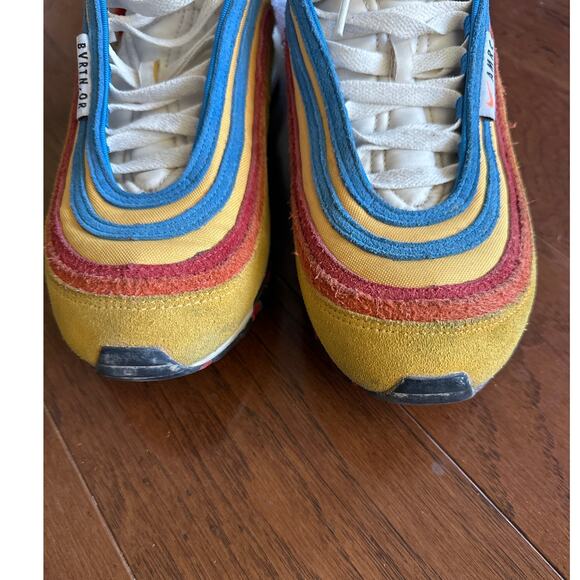 Nike Air Max 97 BVRTN OR Multicolor Running Shoes Men's Size - Picture 5 of 10